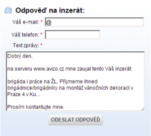 jak napsat seznamovací inzerát Přerov