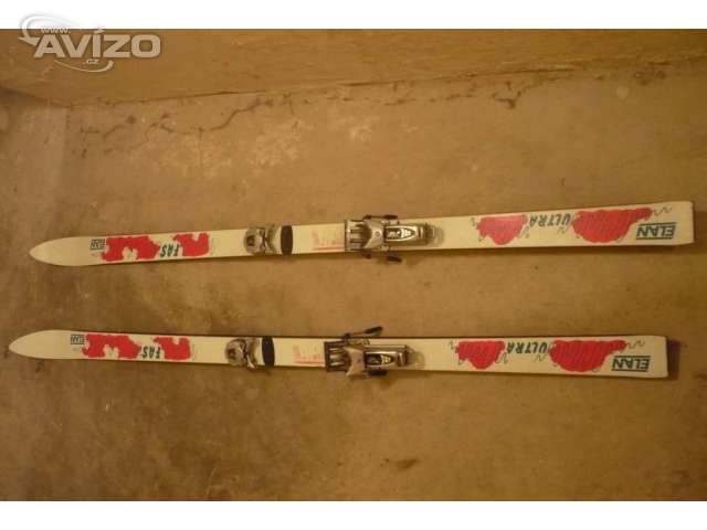 Prodám lyže ELAN 170 cm s vázáním Marker M4-12