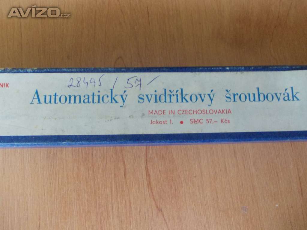 Prodám svidříkový šroubovák