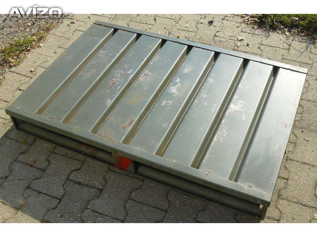 PALETA KOVOVÁ PROSTÁ 1200x800x140 (mm) ČR