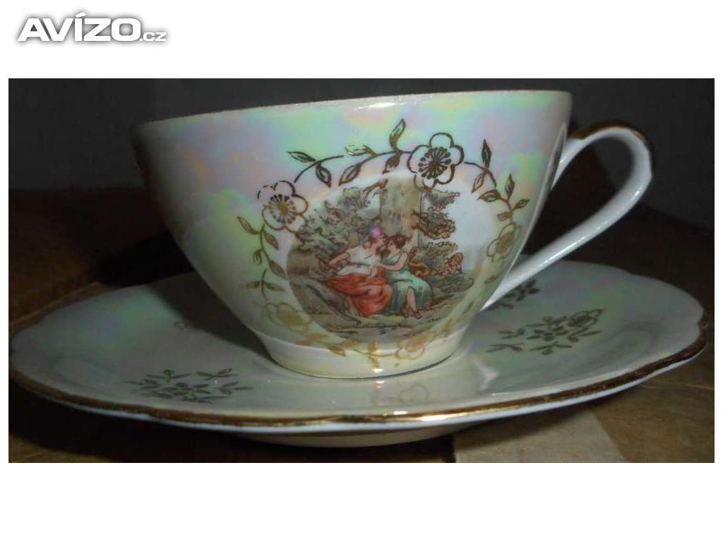 čajový porcelánový set