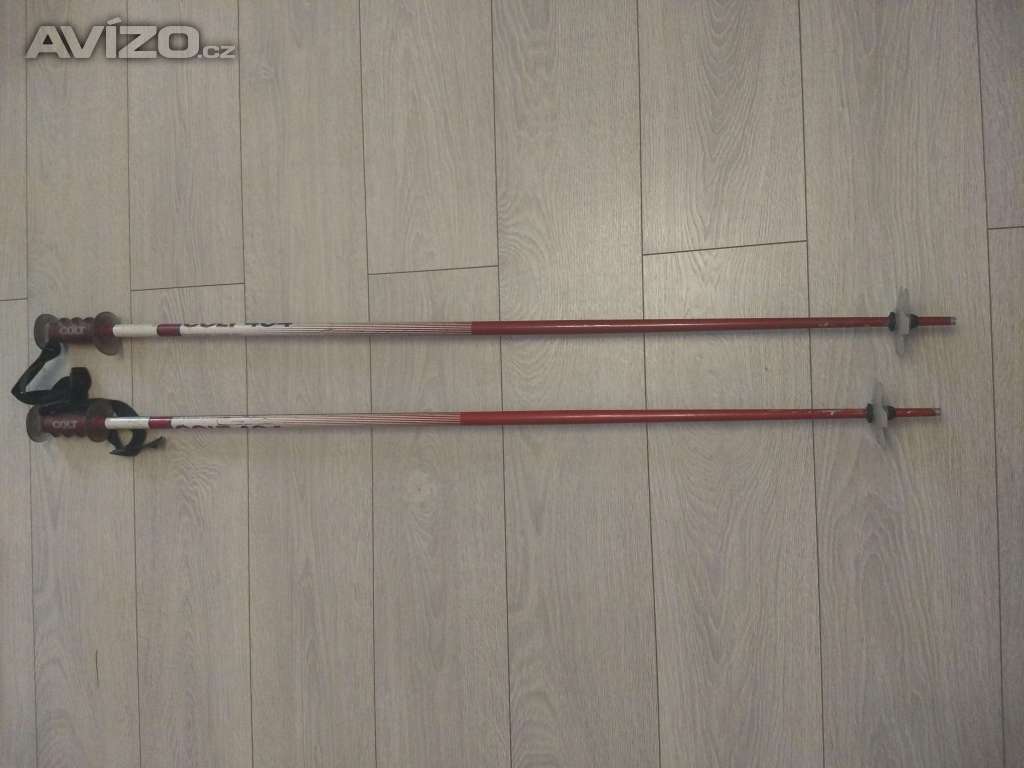 Prodám starší sjezdové hůlky 120cm