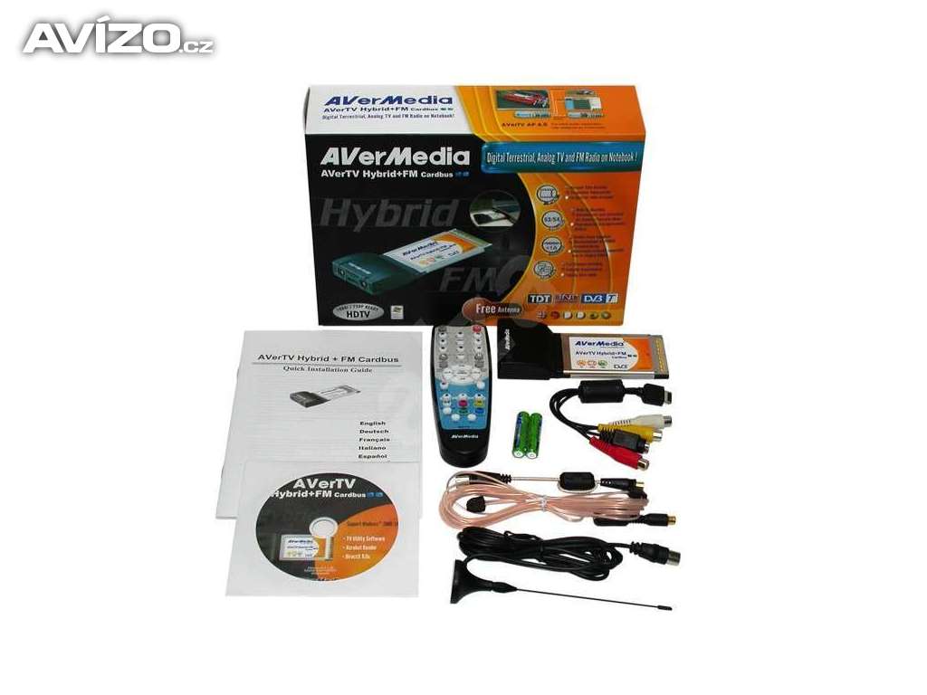 AVerTV+FM, analog - digital, převod obrazu a zvuku z VHS, max.pro Win.XP