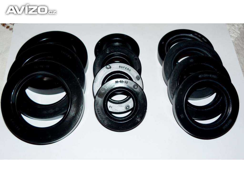 GUFERA (sada 11 ks) 3x58 mm, 4x35 mm, 4x26 mm (NOVÉ)