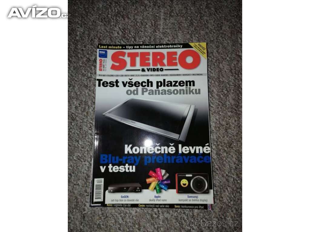 Hlavní fotka pro časopisy stereo