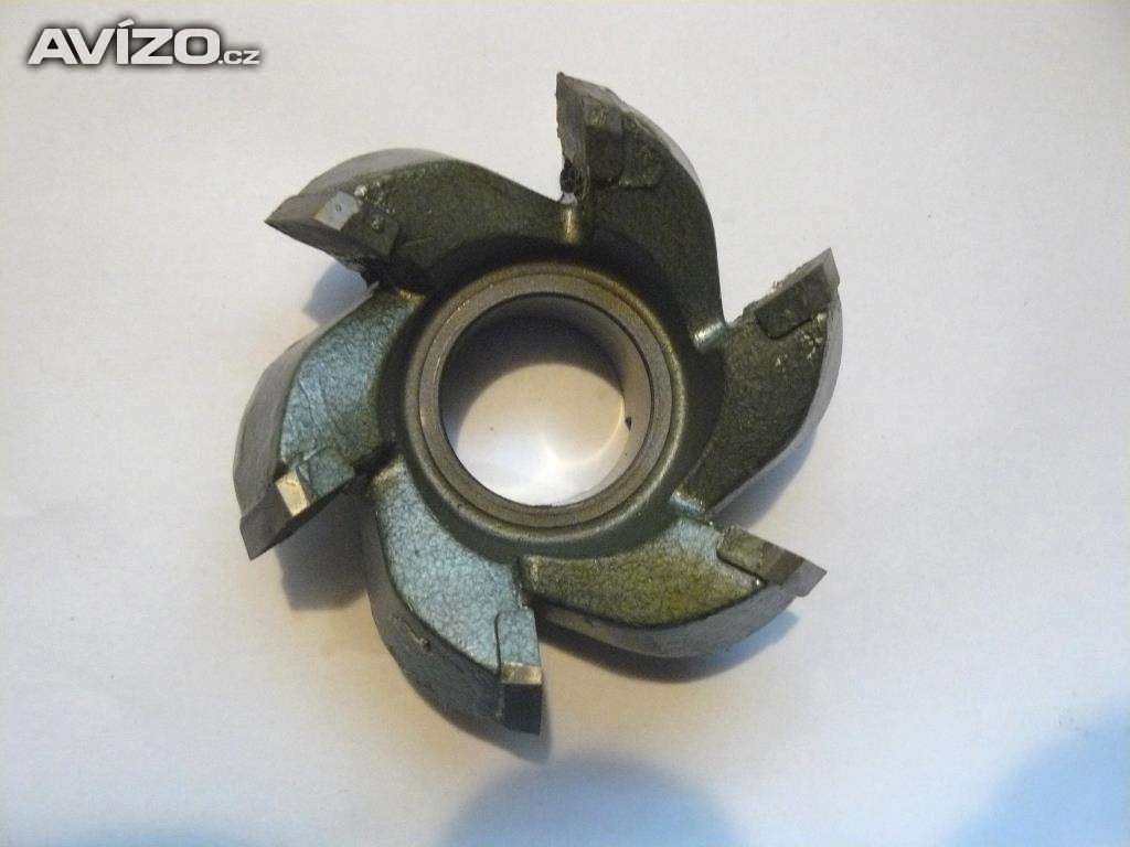 FRÉZA nástrčná čelní provořezná D=80 mm H1 (=K10), úhel 60⁰