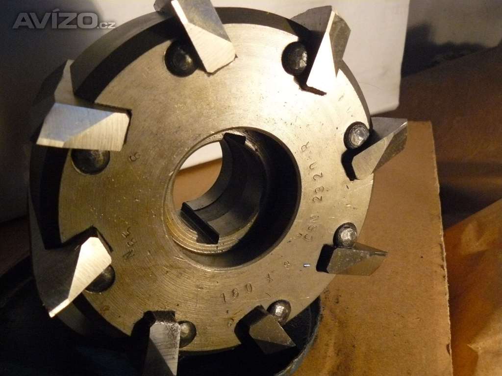 FRÉZOVACÍ HLAVA 125x6, pravořezná, ČSN 222320 (NAREX)