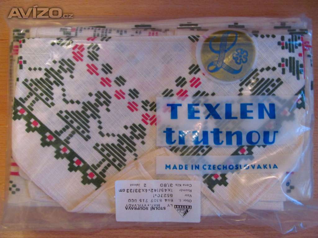 Retro stolní prostírání