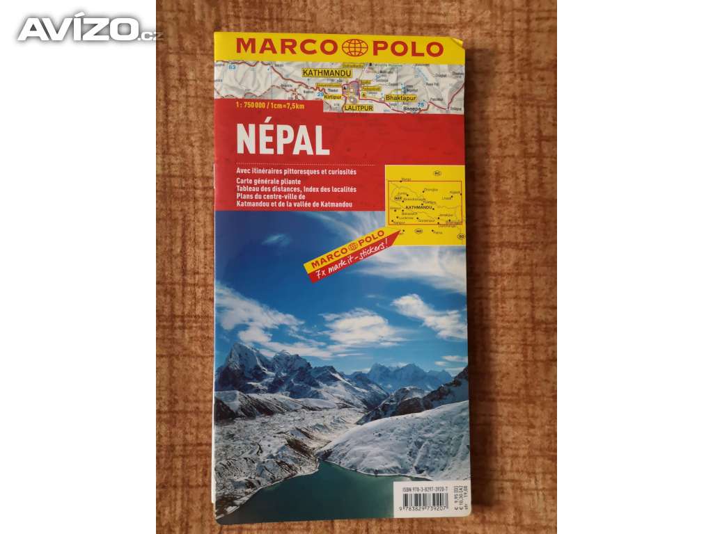 Hlavní fotka pro Mapa Nepál