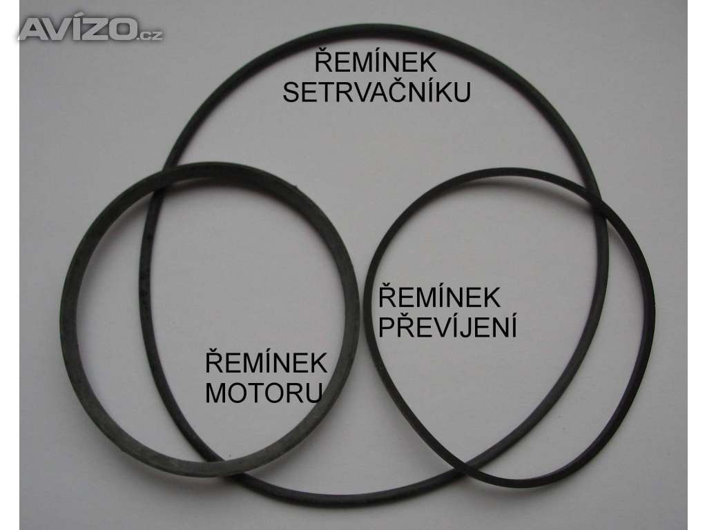 Sada řemínků pro kotoučové magnetofony řady B73