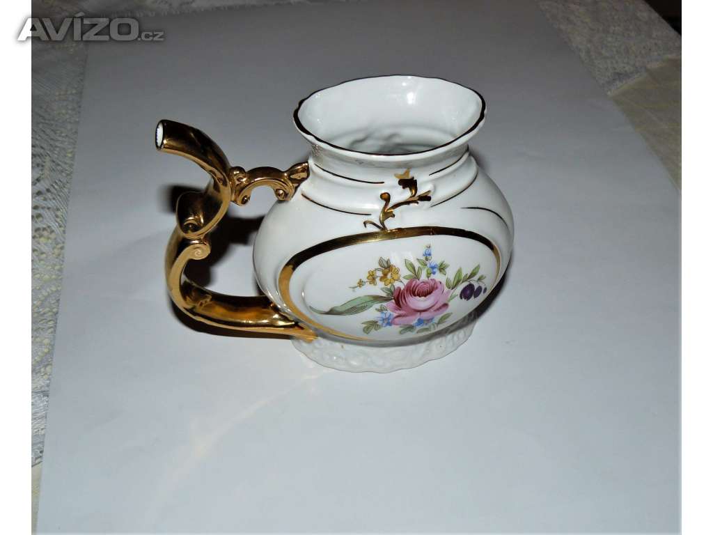 Porcelánový pohár s hrdlem 140x108x75 mm