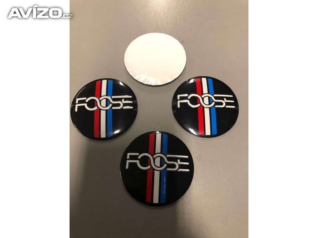 Středové pokličky / samolepky alu kola - FOOSE