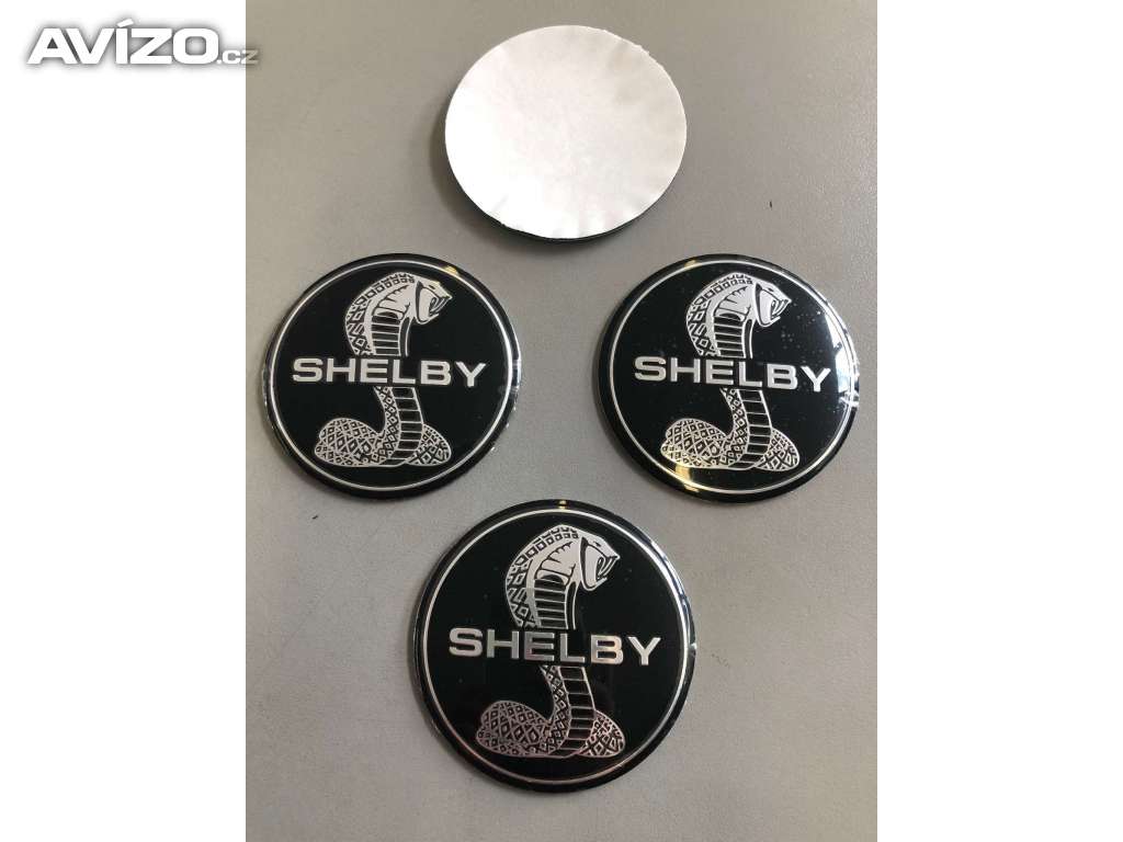 Středové pokličky / samolepky alu kola SHELBY