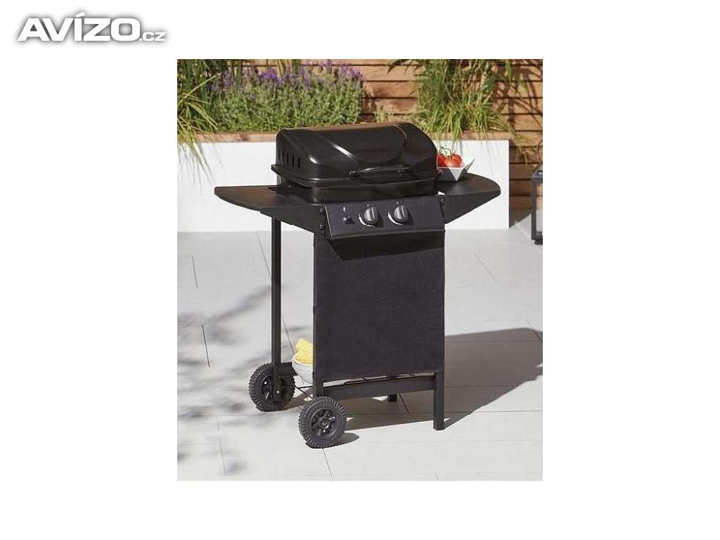 Zahradní plynový gril Barbecue Gas 2hořáky - nový ,nepoužitý ,záruka