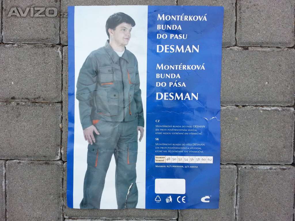 Hlavní fotka pro MONTÉRKOVÁ BLŮZA