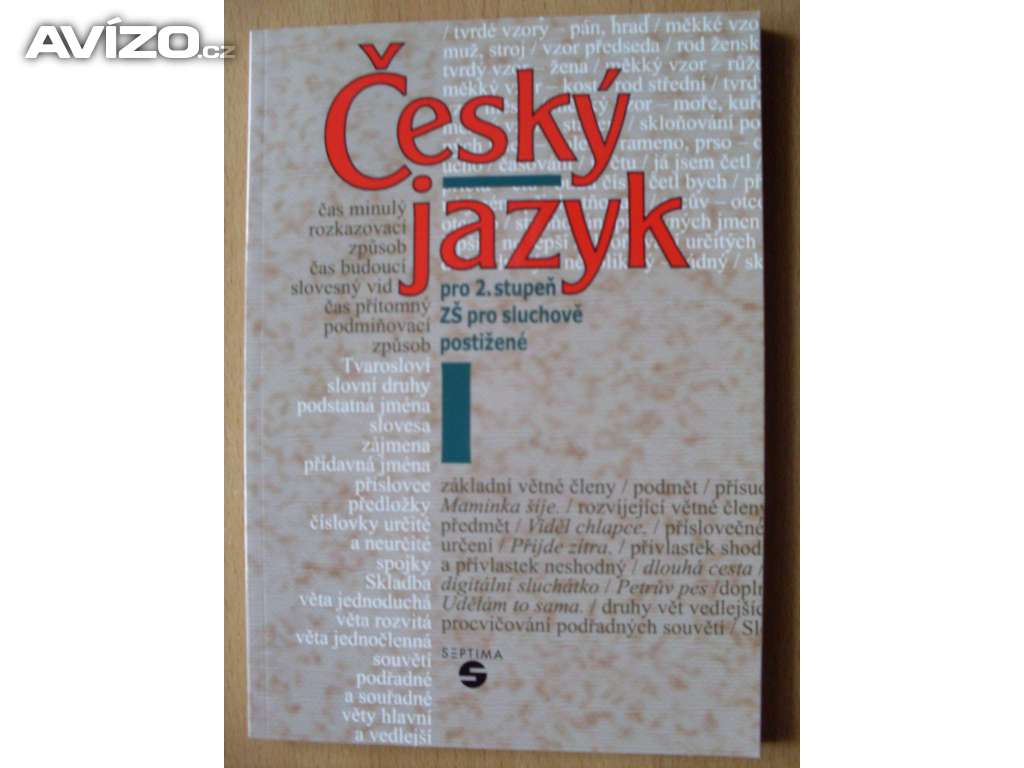 Jitka Silovská Český jazyk pro 2. stupeň ZŠ pro sluchově postižené