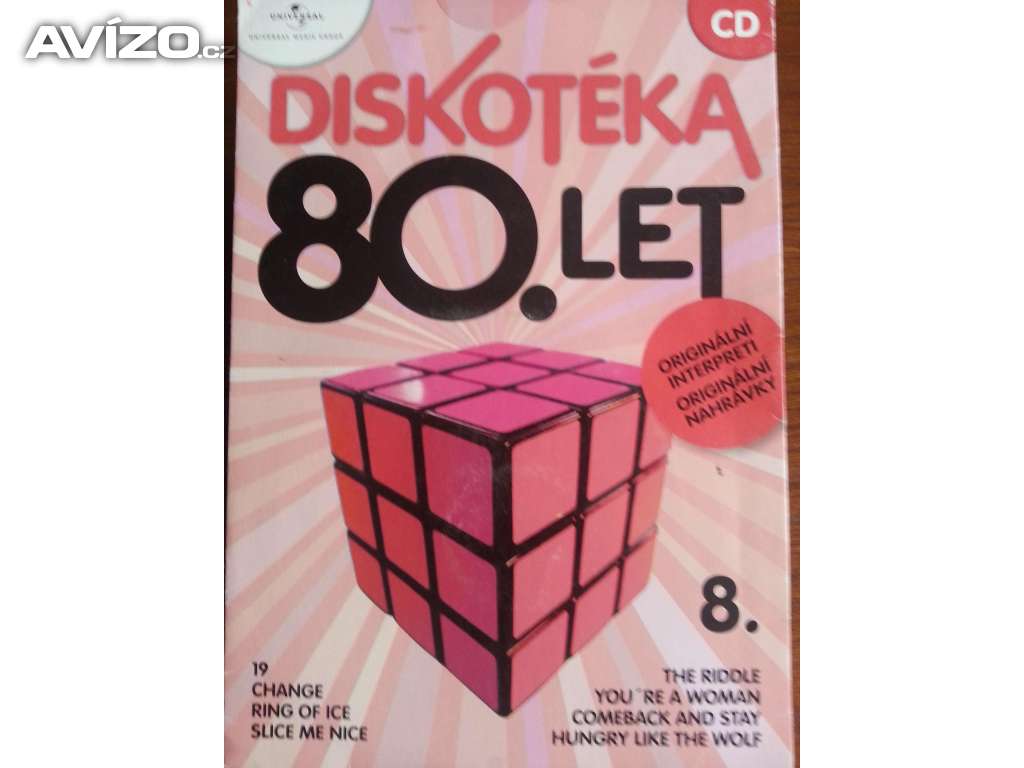 CD - DISKOTÉKA 80. LET (č.8)