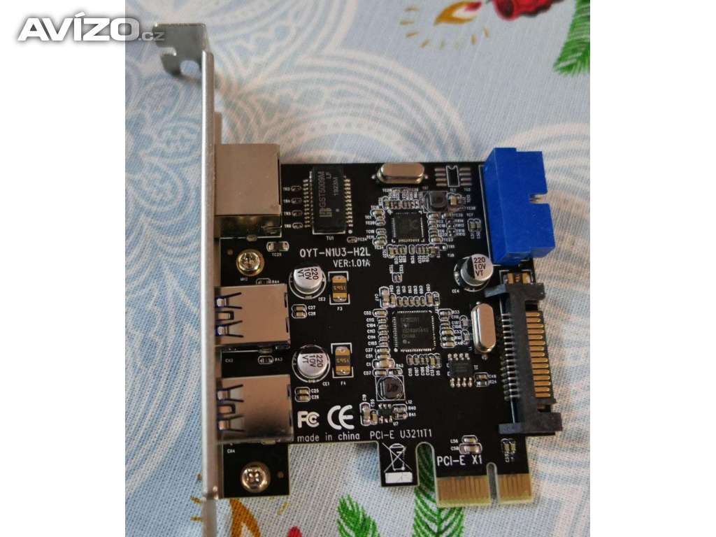 Síťová karta s 2X USB 3.0