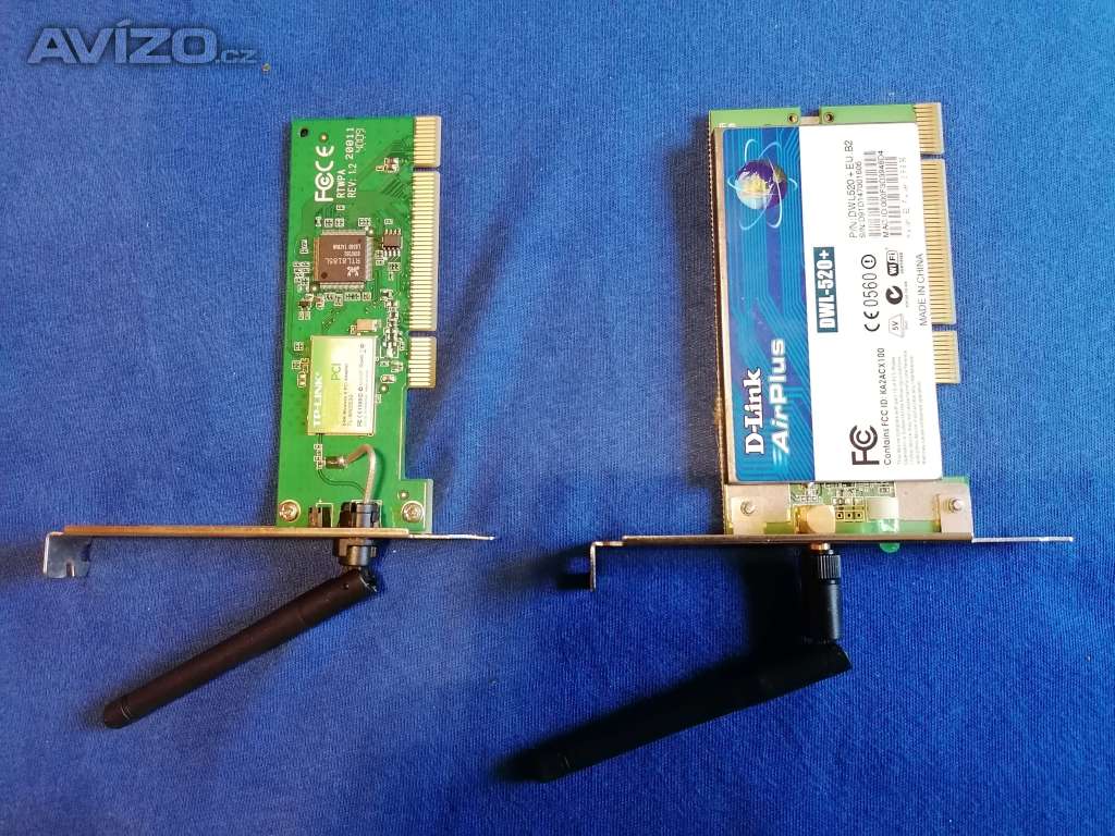 Wi-Fi síťová karta, PCI