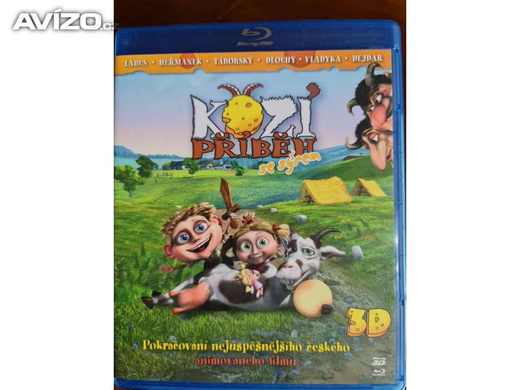 DVD/BD - 3D - KOZÍ PŘÍBĚH SE SÝREM