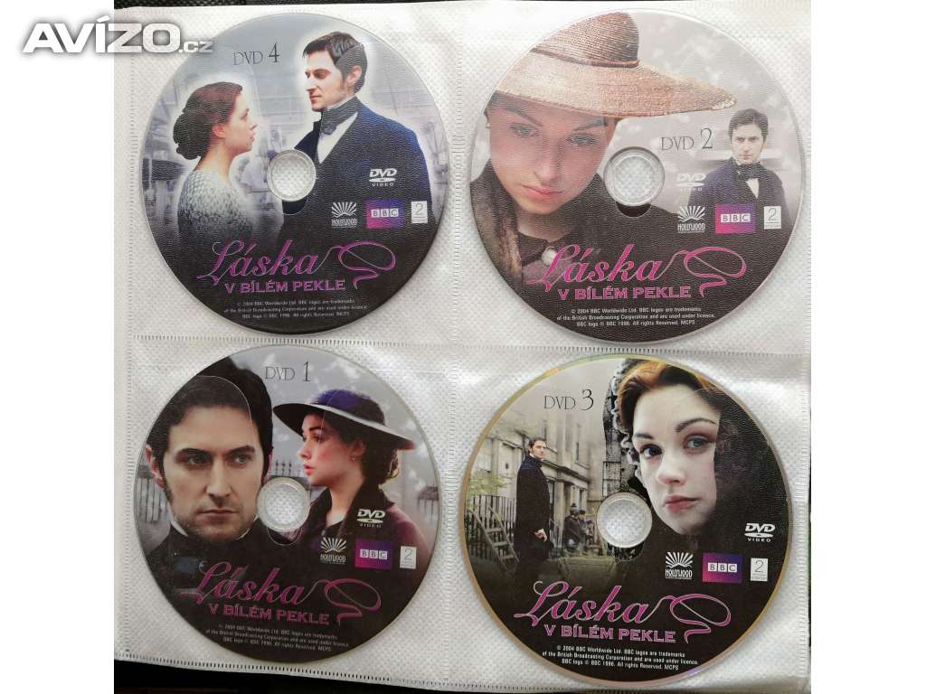LÁSKA V BÍLÉM PEKLE (4DVD)  