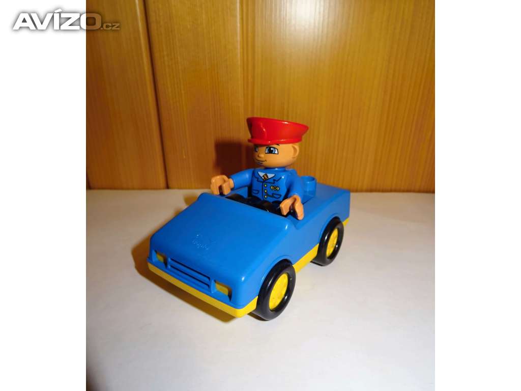 Lego duplo auto s posádkou - muži
