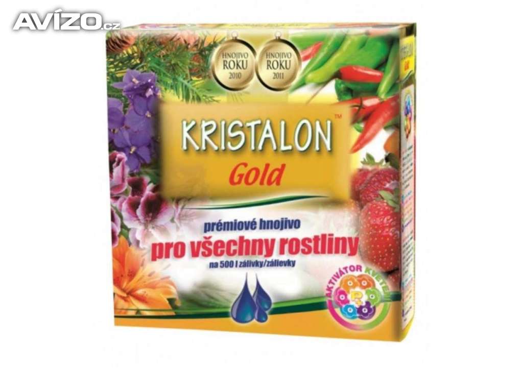 Hnojivo KRISTALON gold 500g - www.rostliny-prozdravi.cz