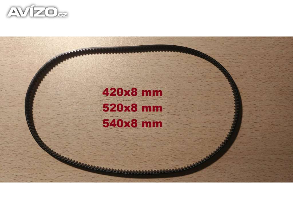 Řemen pohonu domácí pekárny délek 420 / 520 mm