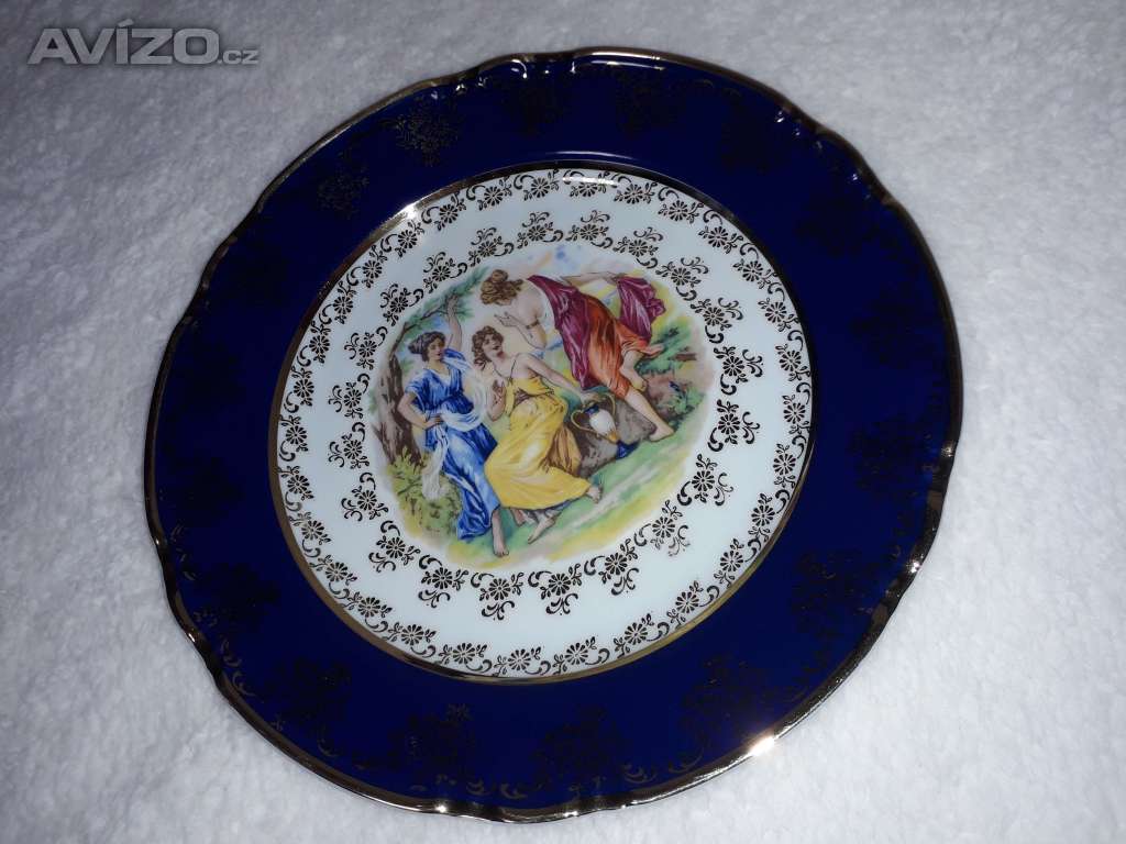 Velký talíř Tři grácie - Porcelánka THUN (338)