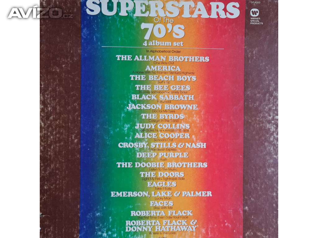 LP -  SUPERSTARS OF THE 70s (4LP)