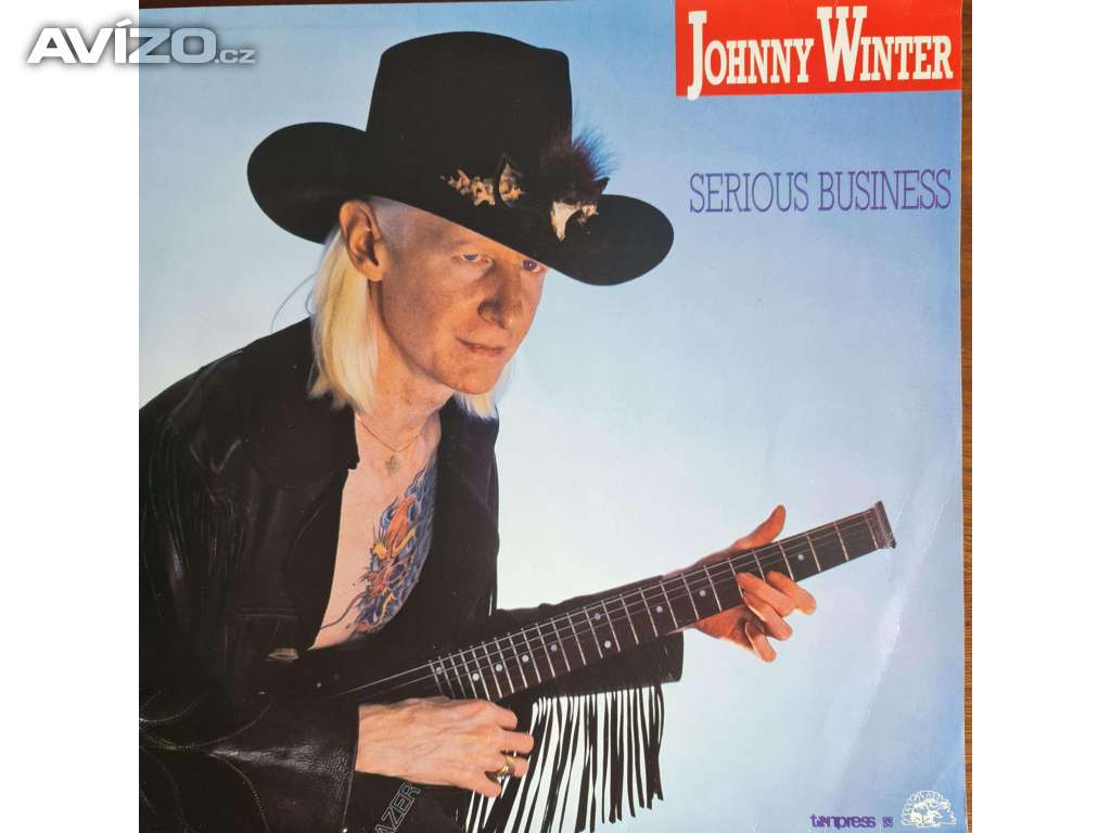 LP - JOHNNY WINTER / Serious Business