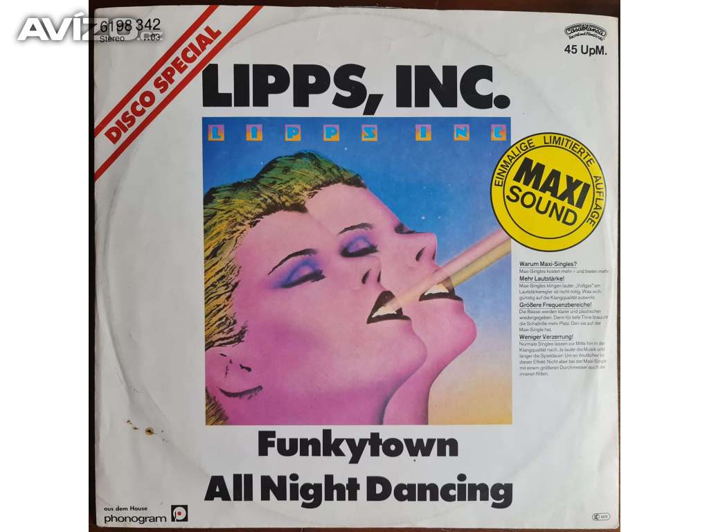 Hlavní fotka pro LP - LIPPS / Disco Special