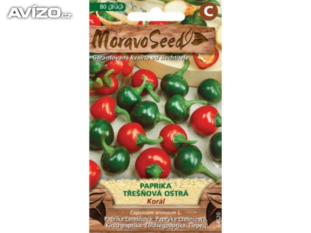 Paprika ostrá - Korál (semena) www.levna-semena.cz