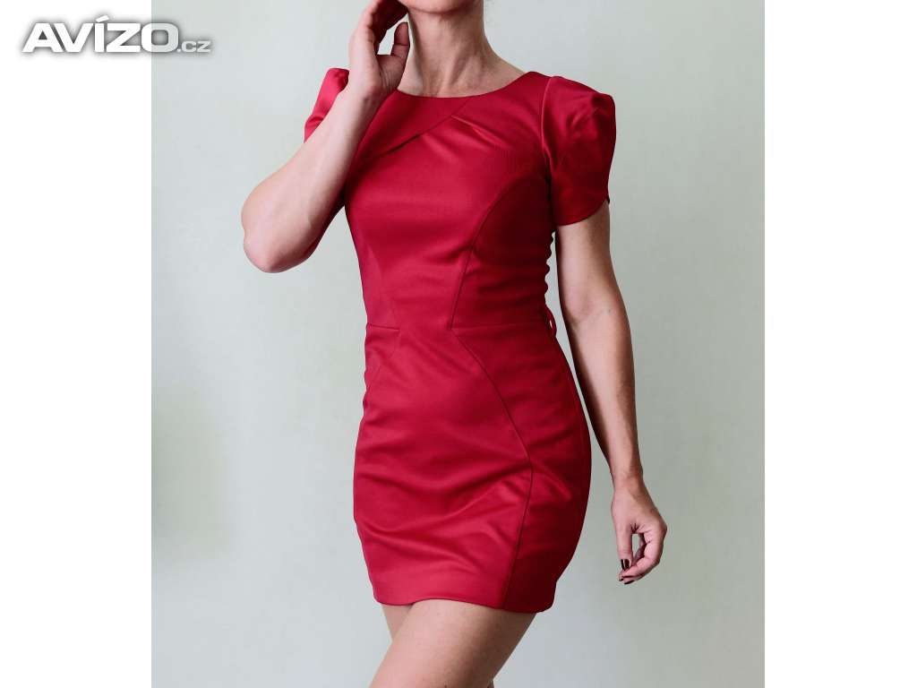Červené minišaty River Island vel.34