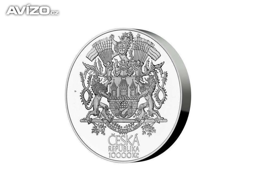 10.000 Kč stříbrná mince ke 100. výročí založení velké Prahy