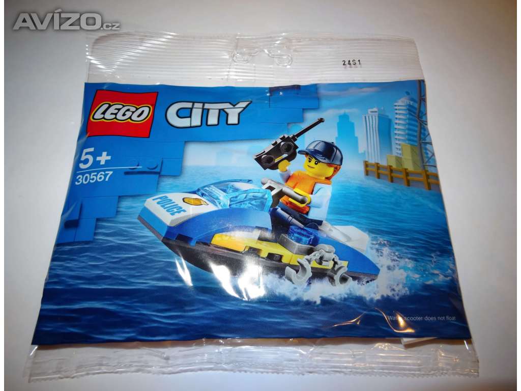 Lego City 30567 - Policejní vodní skútr 