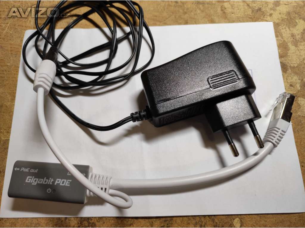 Gigabit PoE injector od MikroTiku