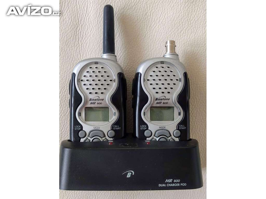 2ks PMR 446 Binatone MR600 Twin, 8ch, 38 CTCSS