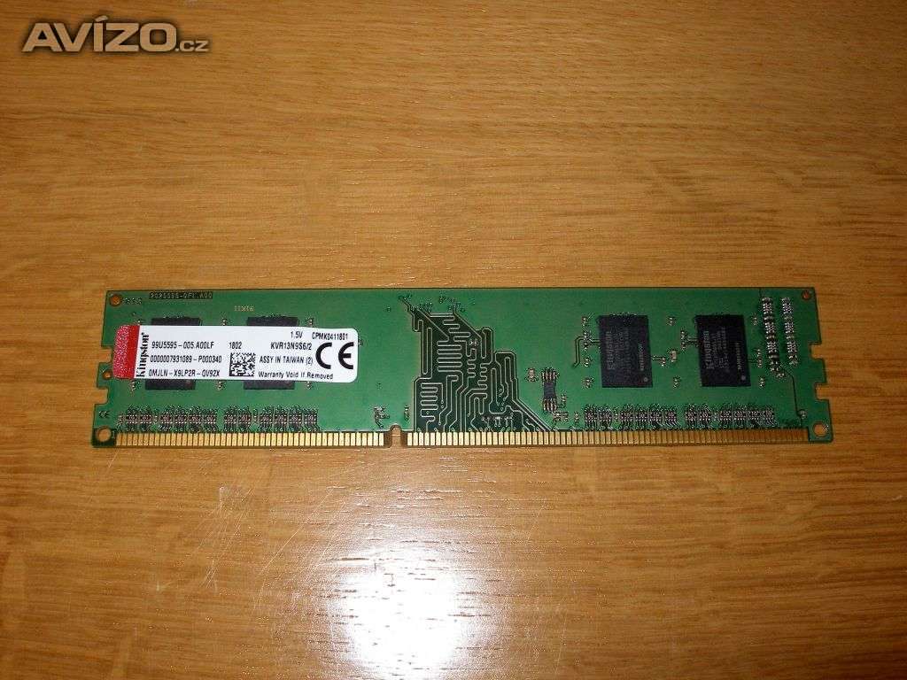 2GB RAM DDR3 Kingston KVR13N9S6/2 1333MHz