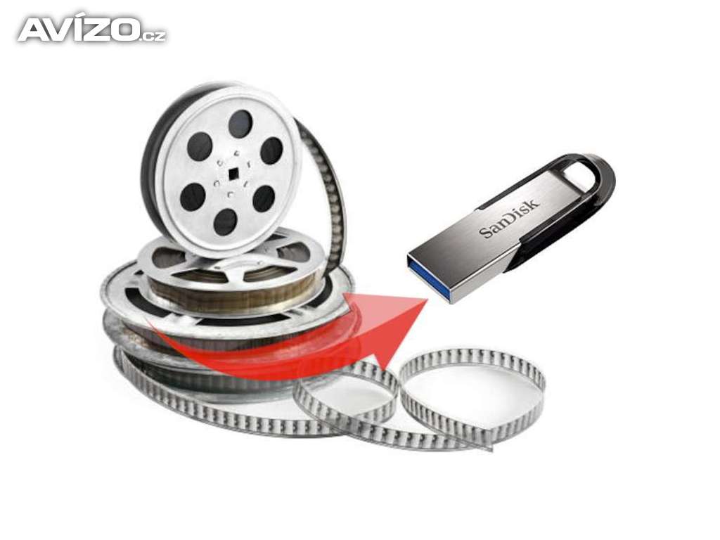 Digitalizace 8mm filmu na USB Flashdisk