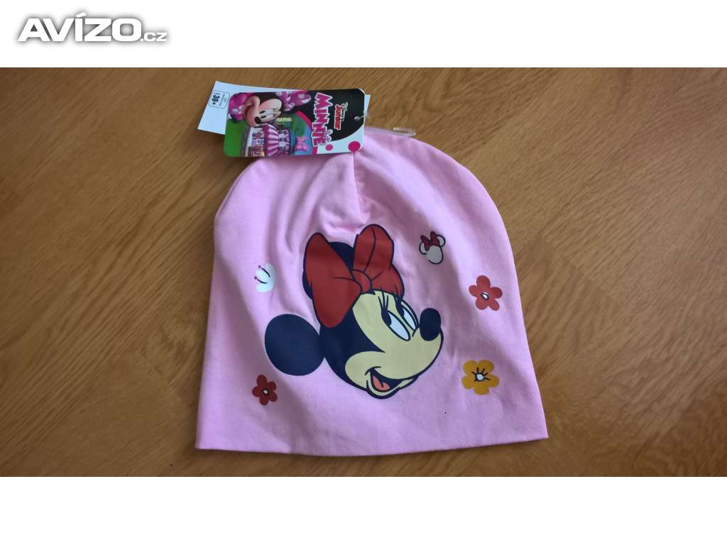 jarní čepice minnie