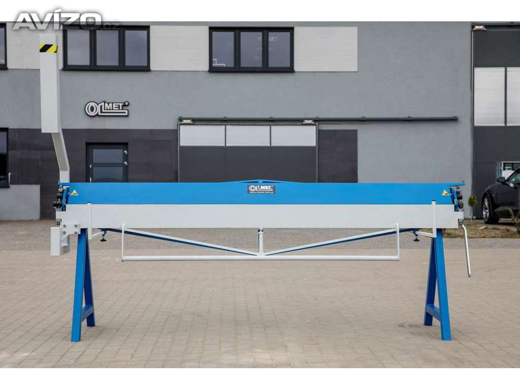 2,5 m ohýbačka plechu Z20x2500/0,8mm s kruhovým nožem. 