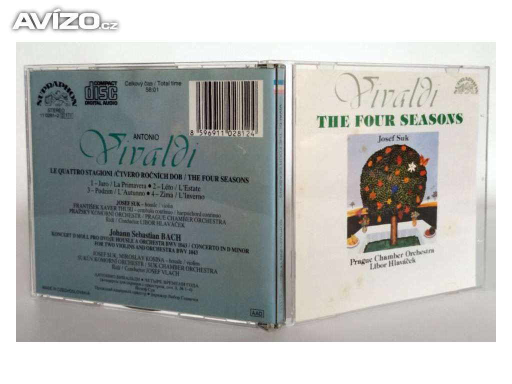 CD VIVALDI - Čtvero ročních dob, 1989