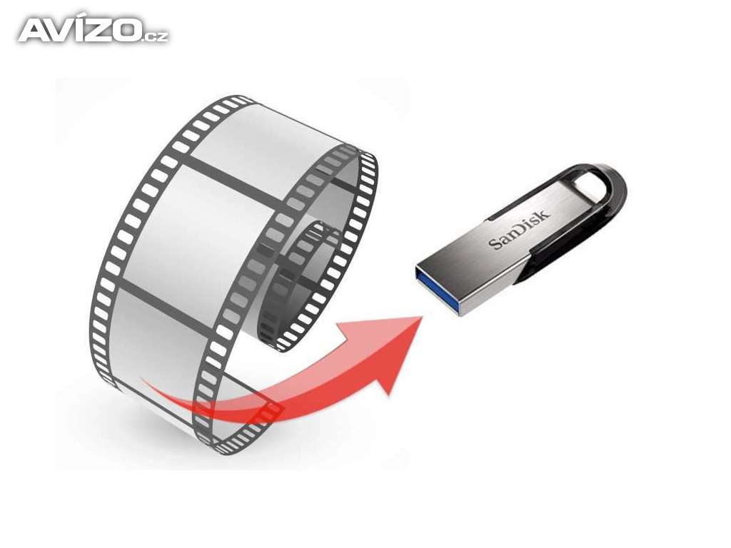 Skenování negativu, kinofilmu na USB FlashDisk