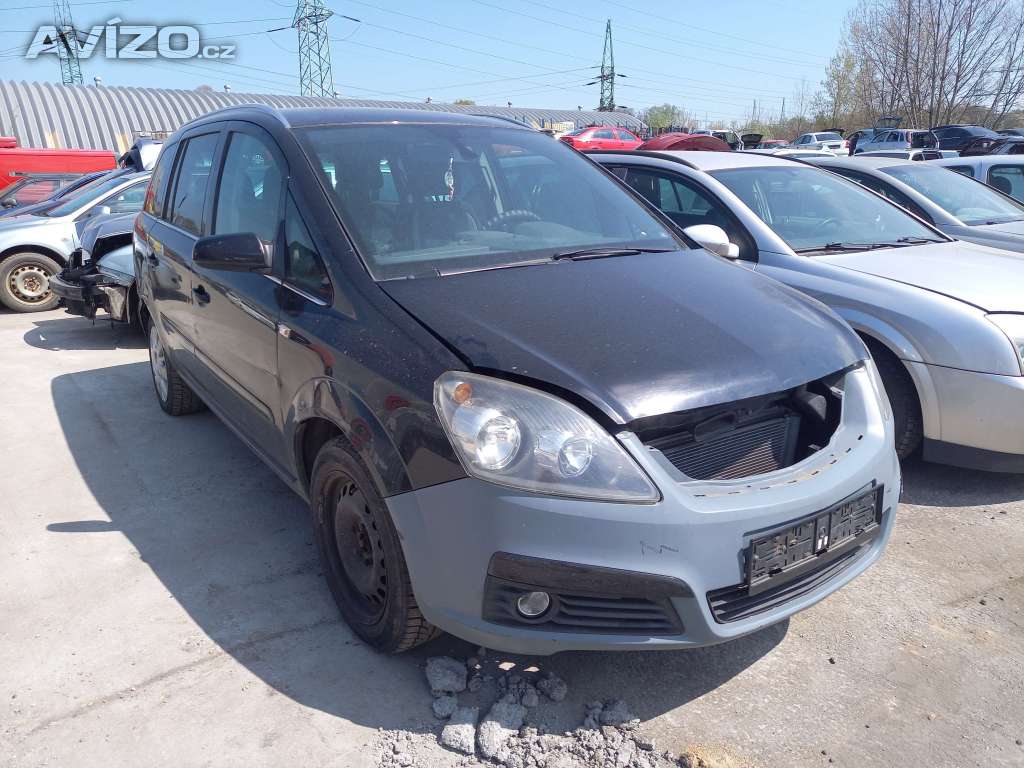 Opel Zafira B 1.6 16V ( Z16YNG ) 69kW r.2006 černá