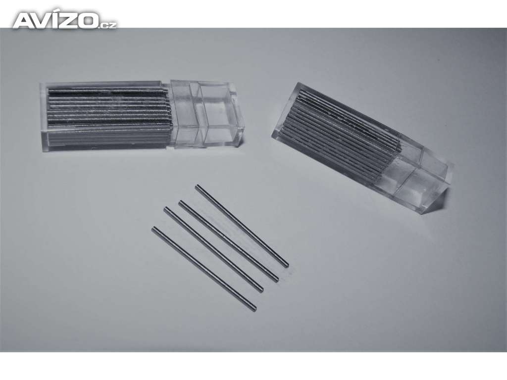 Tyčinky Ø 1,03 x 26 (mm) HSS- polotovary pro vrtáky (kalené)