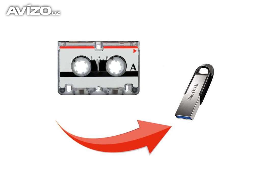 Digitalizace mikrokazety na USB flash disk