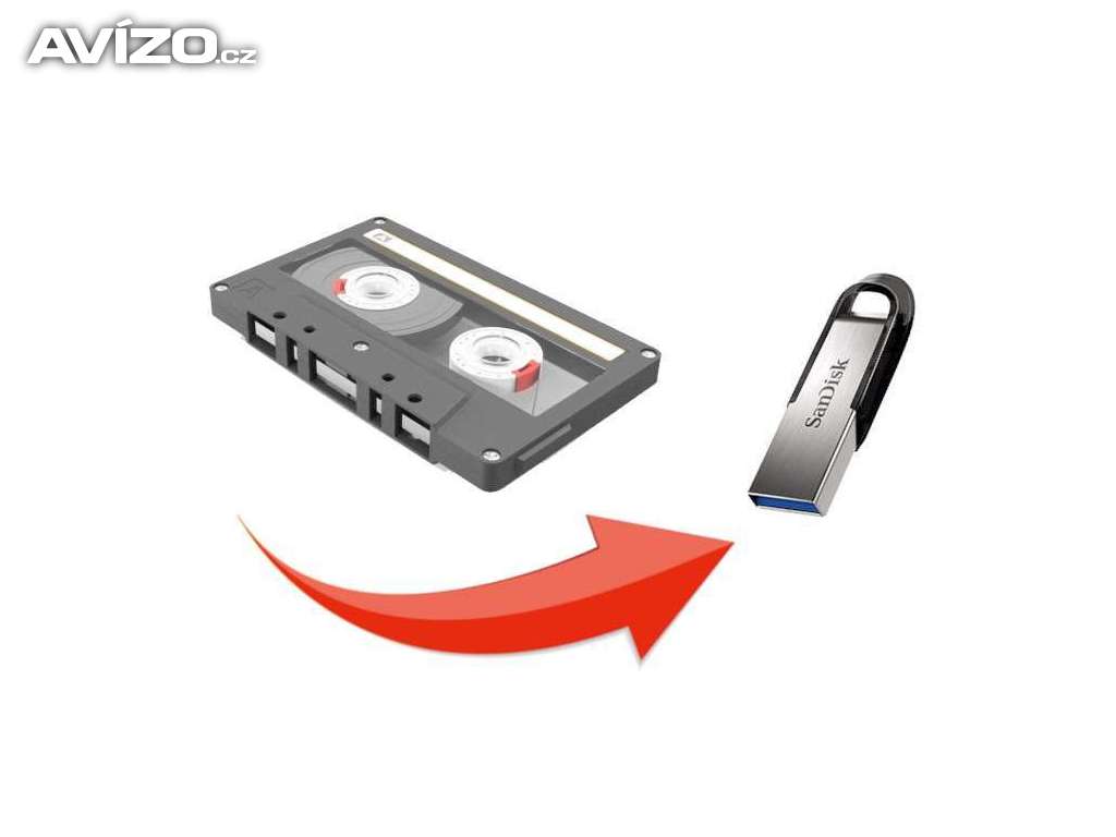 Digitalizace audiokazety na USB flash disk
