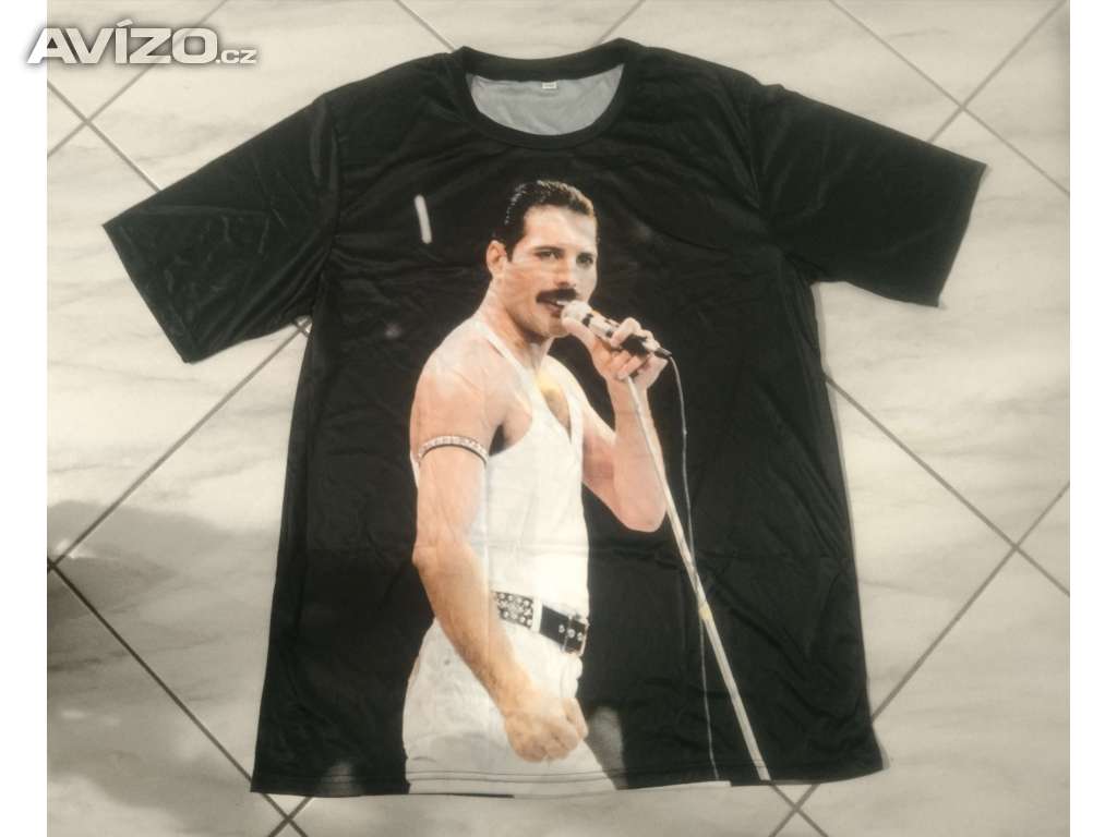 Nové tričko Freddie Mercury.