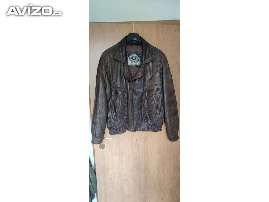 Pánská Vintage značková kožená bunda